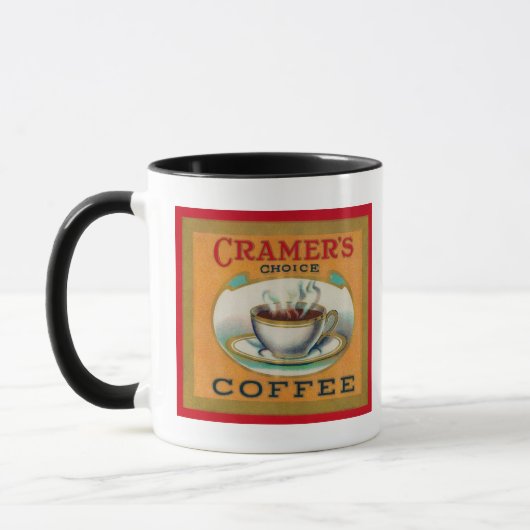 Mug Cramer's Choice Coffee Étiquette (Gauche)