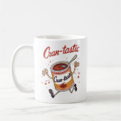Mug Cran-tastic - Drôle Thanksgiving Cranberry Pun (Gauche)