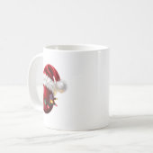 Mug Cranberry Santa Hat Christmas Lights Fruit For Wom (Devant gauche)