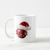 Mug Cranberry Santa Hat Christmas Lights Fruit For Wom (Gauche)