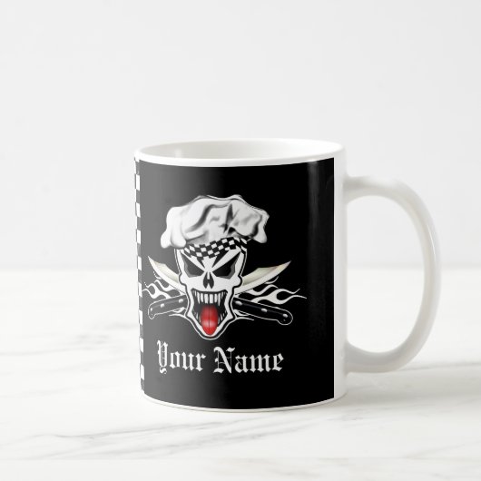 Mug Crâne 2,1 de chef (Droite)