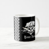 Mug Crâne 2 de chef (Devant droit)