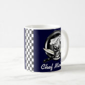 Mug Crâne 4 de chef (Devant droit)