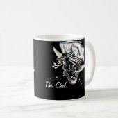 Mug Crâne 5 de chef (Devant droit)