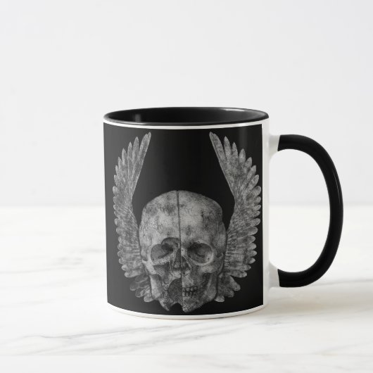 Mug Crâne à ailes (Droite)