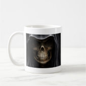Mug Crâne à capuchon - faucheuse (Gauche)