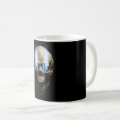 Mug Crâne à flammes bleues (Devant droit)