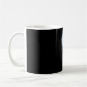 Mug Crâne à flammes bleues (Gauche)