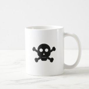 Mug Crâne à flancs noirs