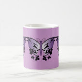 Mug Crâne à papillon pourpre (Centre)