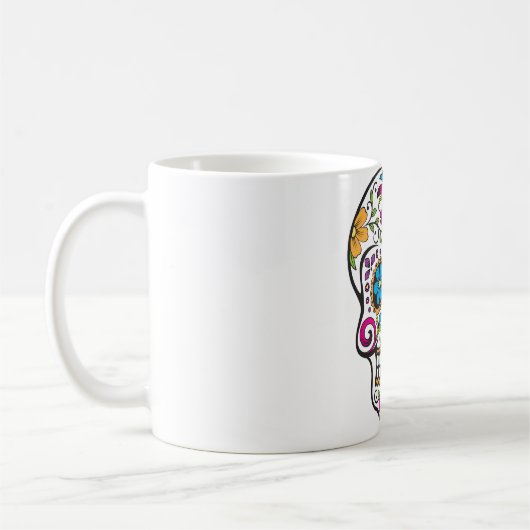 Mug Crâne à sucre (Gauche)
