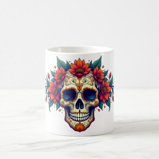 Mug Crâne à sucre 2 (Centre)