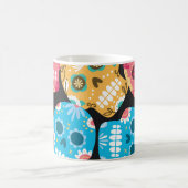 Mug Crâne à sucre, arrière - plan festif sans soucoutu (Centre)