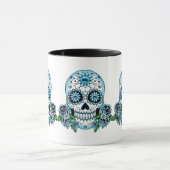 Mug Crâne à sucre bleu (Centre)