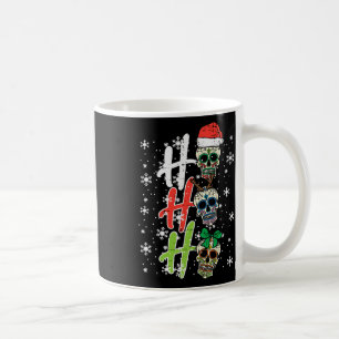 Mug Crâne à sucre de Noël Ho Ho Ho Noël Hommes mexicai