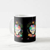 Mug Crâne à sucre Día de los Muertos (Devant gauche)