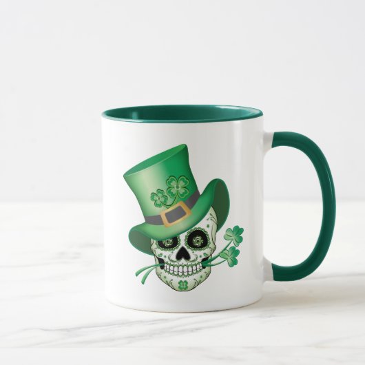 Mug Crâne à sucre irlandais (Droite)