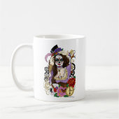 Mug Crâne à sucre Steampunk (Gauche)