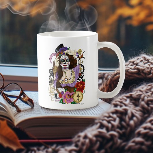 Mug Crâne à sucre Steampunk