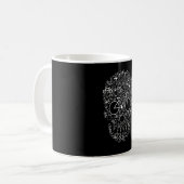 Mug Crâne à vélo (Devant gauche)
