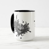 Mug Crâne ailé (Devant gauche)