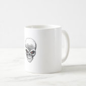 Mug Crâne argenté (Devant droit)
