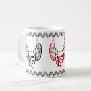 Mug Crâne aux ailes éthérées