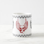 Mug Crâne aux ailes éthérées (Centre)