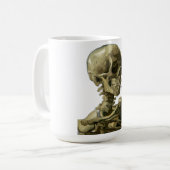 Mug Crâne avec cigarette par Van Gogh (Devant gauche)