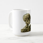 Mug Crâne avec cigarette par Van Gogh (Devant gauche)