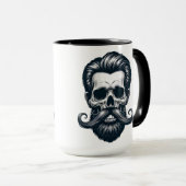 Mug Crâne barbu (Devant droit)