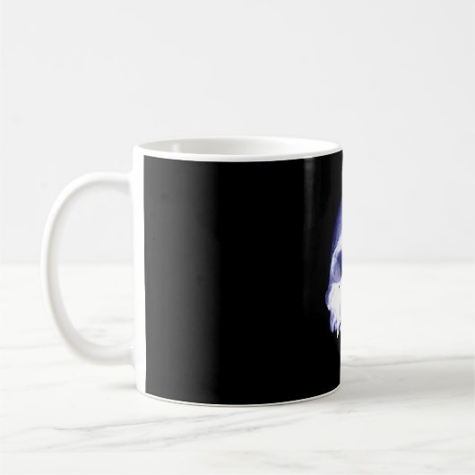 Mug Crâne bleu (Gauche)
