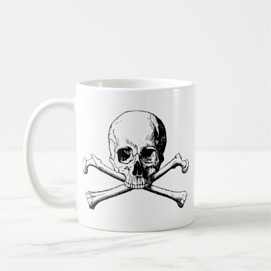 Mug Crâne croisé (Gauche)