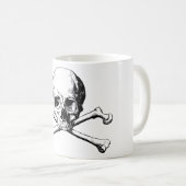 Mug Crâne croisé (Devant droit)