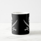 Mug Crâne d'argent et épées croisées (Centre)