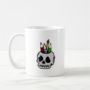 Mug Crâne d'art