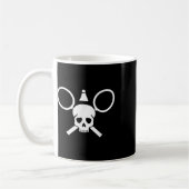 Mug Crâne de badminton (Gauche)