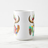 Mug Crâne de buffle emblème amérindien (Centre)