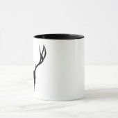 Mug Crâne de cerf mulet personnalisable (Centre)