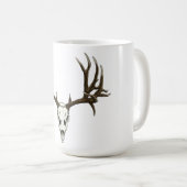 Mug Crâne de cerfs communs de mule (Devant droit)