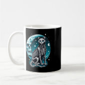 Mug Crâne de chat - Kitty Skeleton Idée de costume d'H (Gauche)