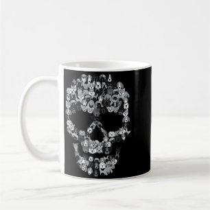 Mug Crâne de Chien - Squelette de Chiot Effrayant - Ha