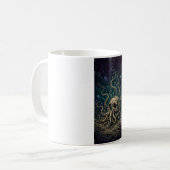 Mug Crâne de Cthulhu — Deep One s'élevant (Devant gauche)