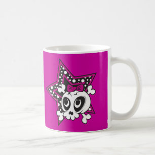 Mug Crâne de fille Emo