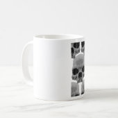 Mug crâne de goth (Devant gauche)
