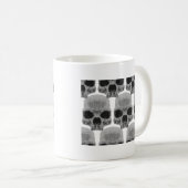 Mug crâne de goth (Devant droit)