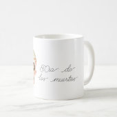 Mug Crâne de jour des morts (Devant droit)