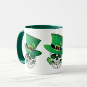 Mug Crâne de Leprechaun irlandais (Devant gauche)