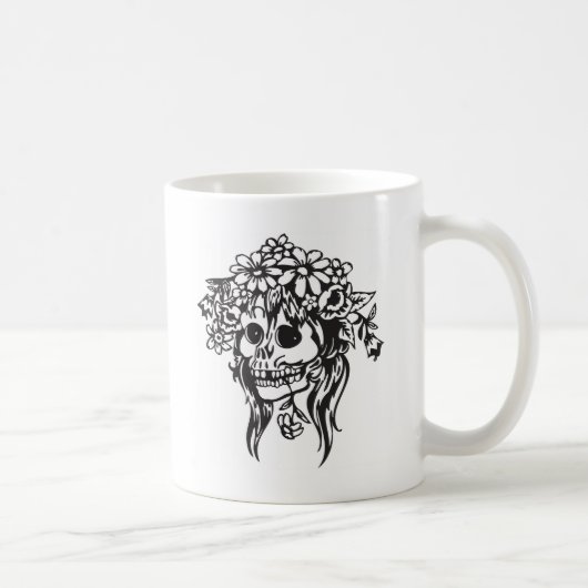 Mug Crâne de mariée (Droite)