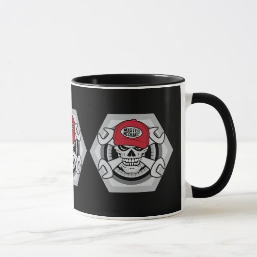 Mug Crâne de Mécanicien (Droite)